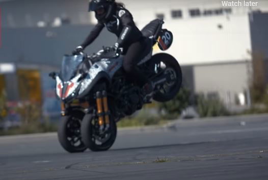 Shocking crash for Dubai police hover bike!